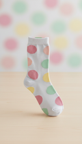 Polka dot cotton candy Socky Pop